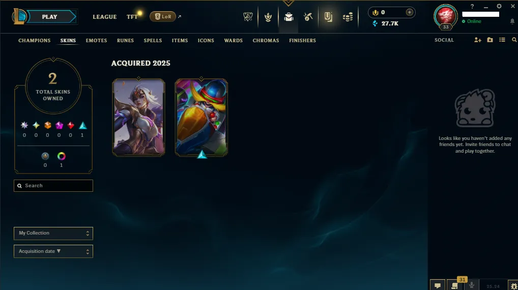 🌎EUW 🔥S15⭐️Bornze 1 🏆40 Champion 🔥2 Owend ☢️ 7 Skins Shard🔥27k+ BE🔥Honor 4 ✅Unverified Email🚀instant delivery